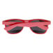 Nazare red  sunglasses 