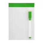 Mafri green white magnetic note board 