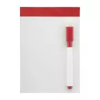 Mafri red white magnetic note board 
