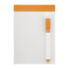 Mafri orange blanc ardoise magnétique 