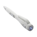 Docnote wit  balpen met zaklamp 