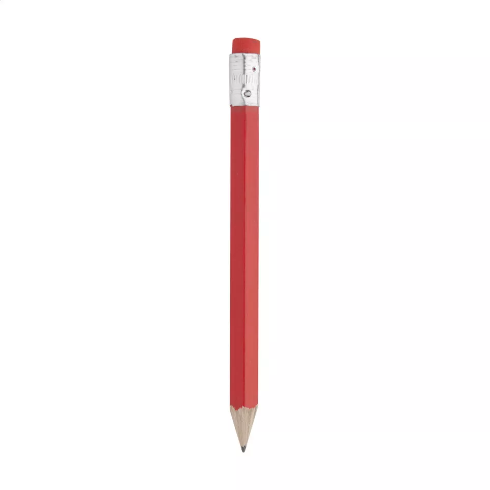 Komin rouge  mini crayon à papier 