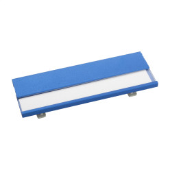 Namuu blauw  naamplaatje 