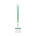 Ballek groen transparant lanyard 