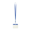 Ballek bleu transparent tour de cou 