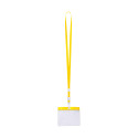 Ballek jaune transparent tour de cou 