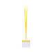 Ballek yellow transparent badge lanyard 