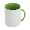 InnoColour green white sublimation mug 