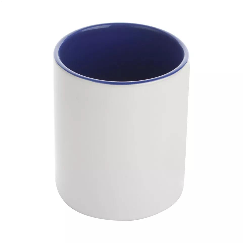 InnoColour blue white sublimation mug 