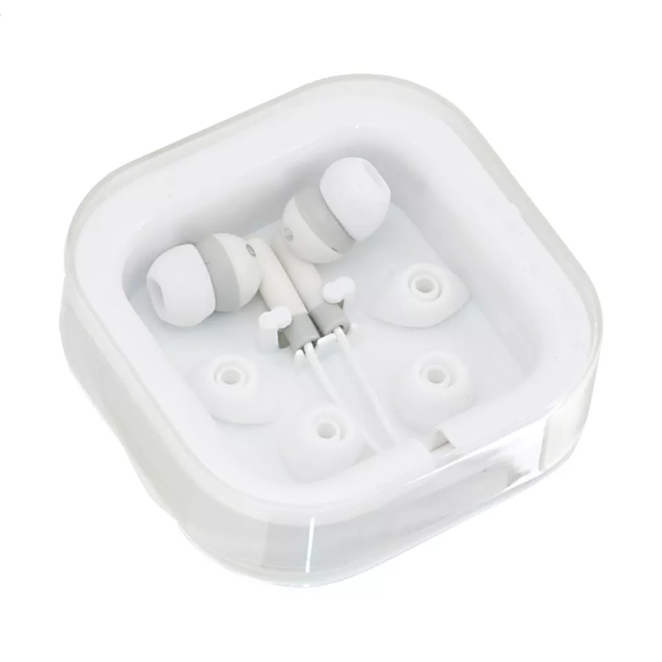 Clarin white white earphones 