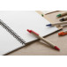 Papper red natural ballpoint pen 