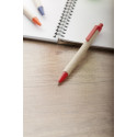 Papper red natural ballpoint pen 