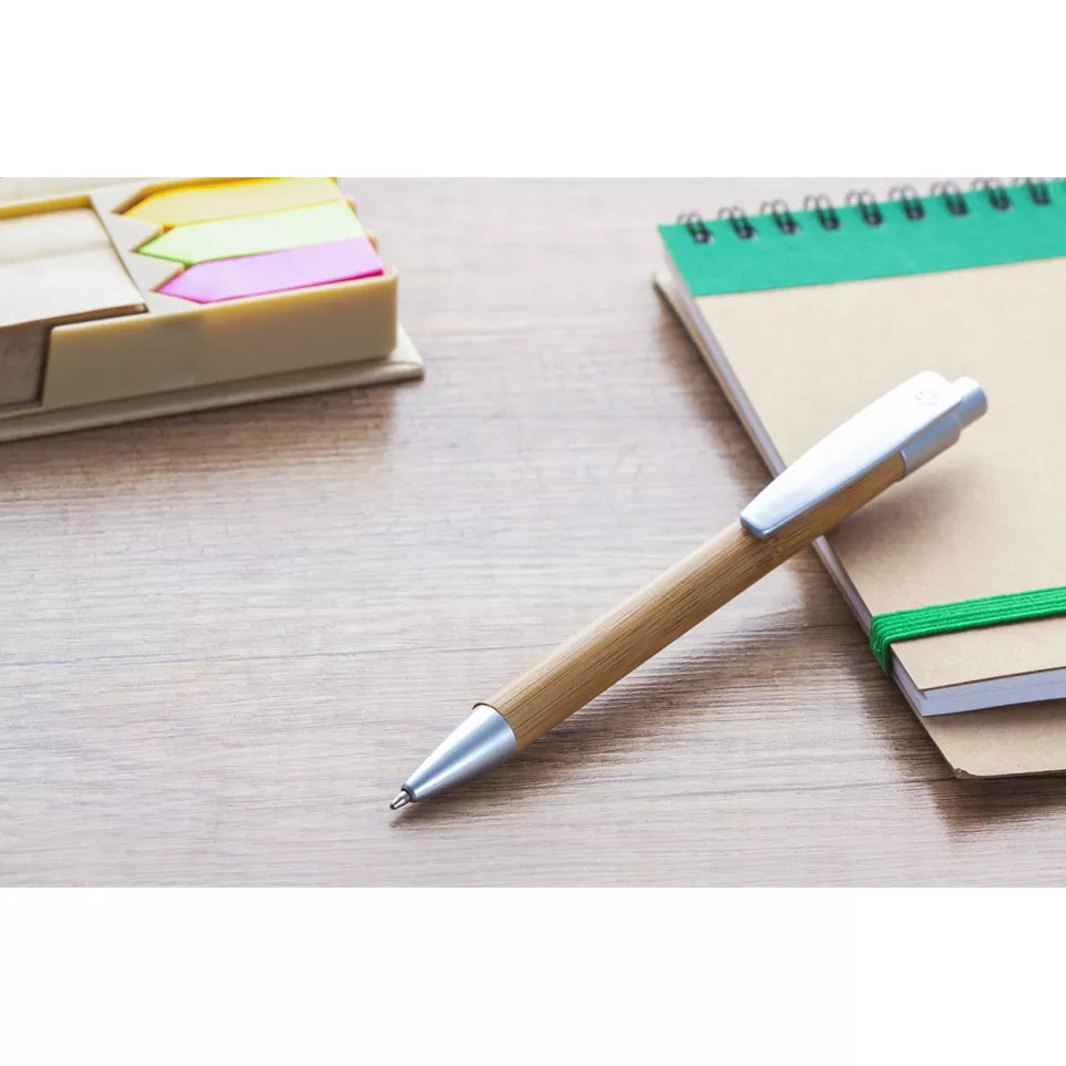 Bothec natural silver ballpoint pen 