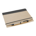 Platanus A5 black natural notebook 