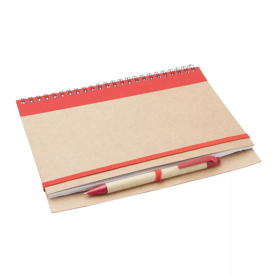 Platanus A5 rouge naturelle bloc-notes 