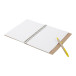 Platanus A5 yellow natural notebook 