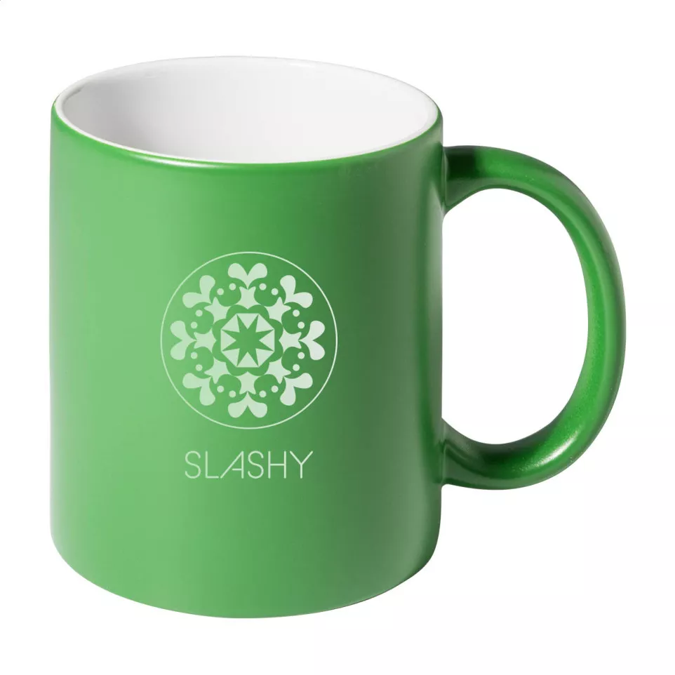 Covory vert blanc mug 