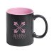 Bavary fuchsia noir mug 