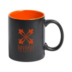 Bavary orange noir mug 