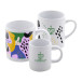 MultiColour Mini wit  sublimatiemok 