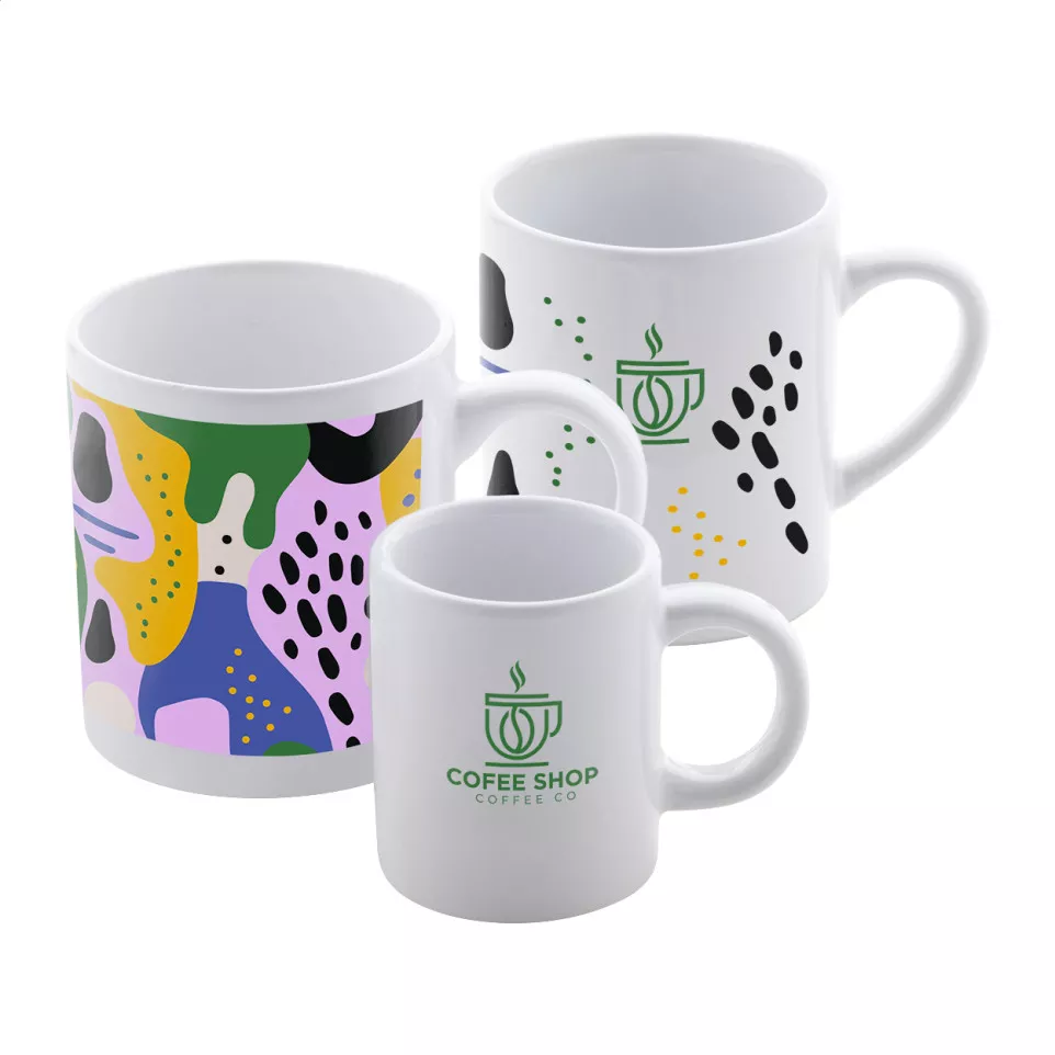 MultiColour Mini wit  sublimatiemok 