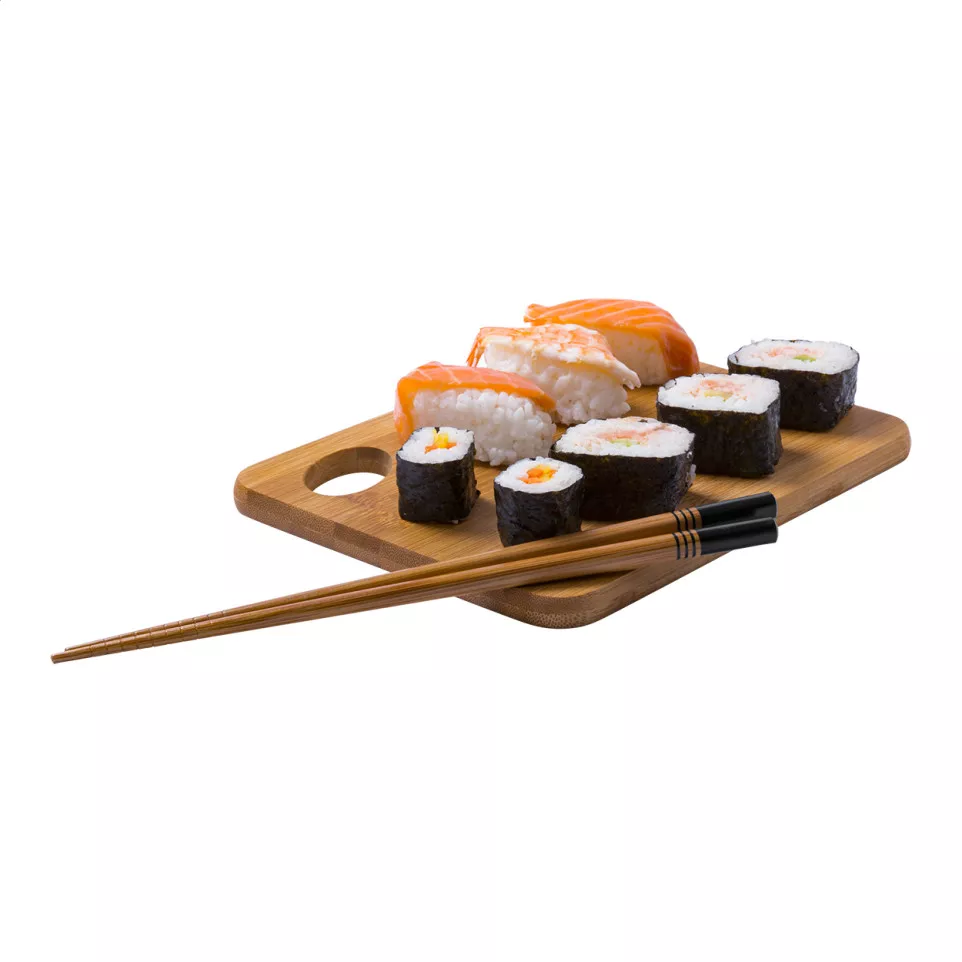 Temaki zwart natuurlijk eetstokjes 