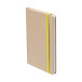 Prunus A5 jaune naturelle bloc-notes 