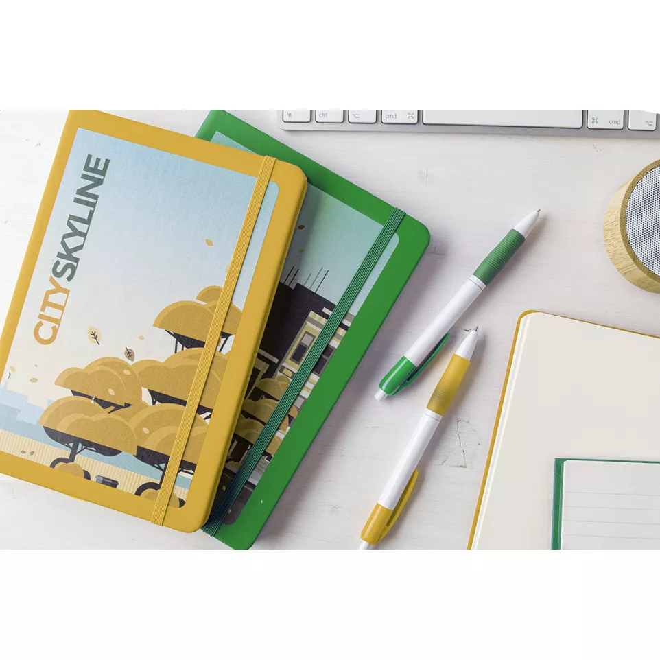 Nopuk Line A5 green  notebook 