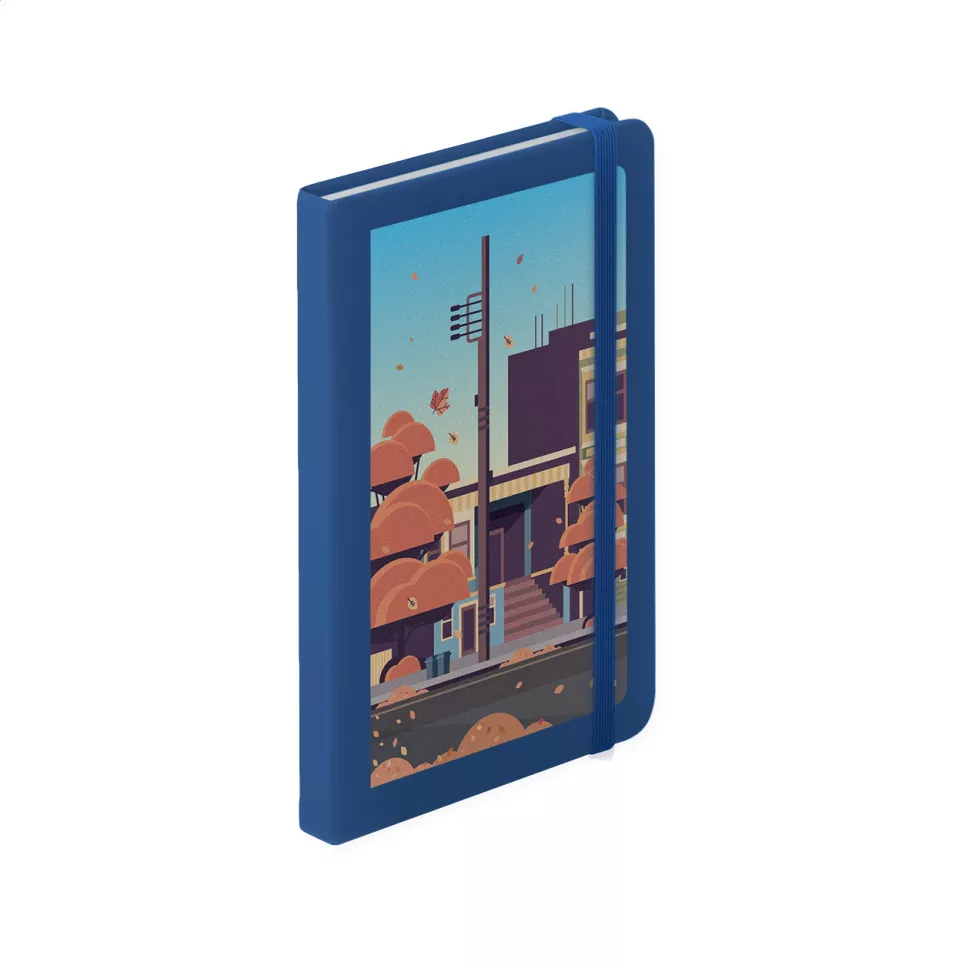 Nopuk Line A5 blauw  notitieboek 