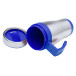 Caprol Plus blue silver thermo mug 