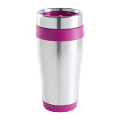 Caprol pink silver thermo cup 