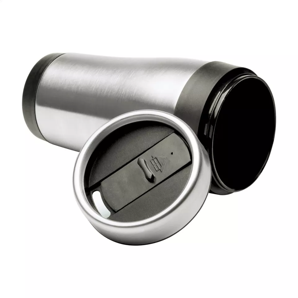 Caprol black silver thermo cup 