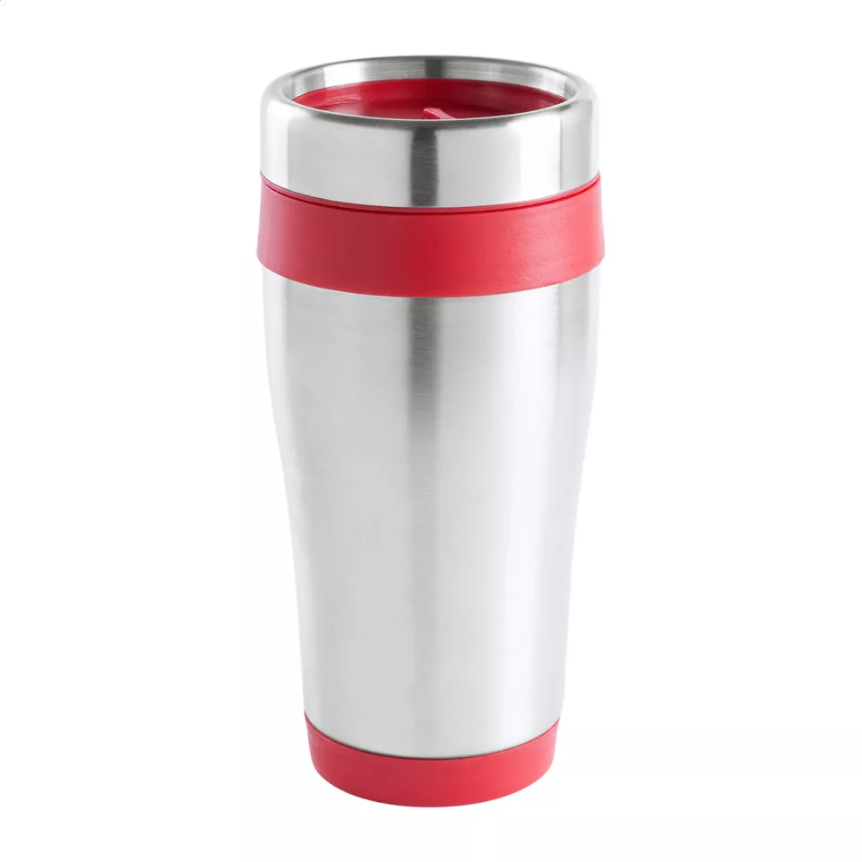 Caprol red silver thermo cup 
