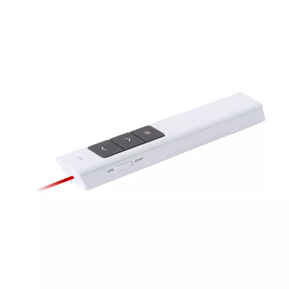Presenter blanc  pointeur laser 