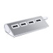 Wudge argenté blanc USB hub 