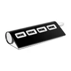 Wudge zwart wit USB hub 