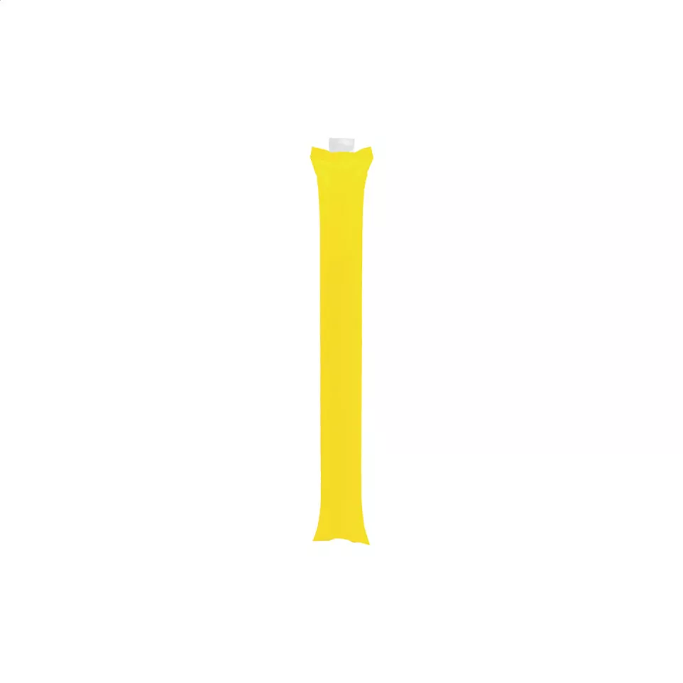 Stixy geel  opblaasbare clapper 2 stuks 
