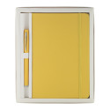 Setpuk jaune  set bloc-notes 