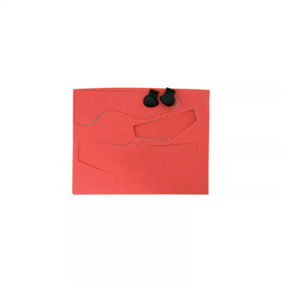 Shoop red  airplane 