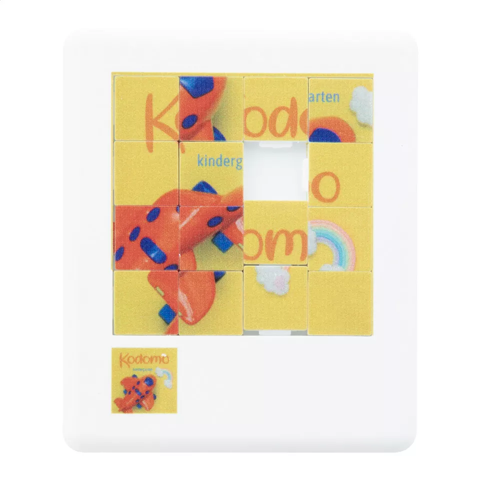 Melanie white  mini sliding puzzle 