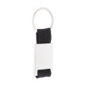 Poxil zwart zilver sleutelhanger 