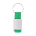 Poxil groen zilver sleutelhanger 