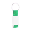 Poxil groen zilver sleutelhanger 