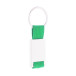 Poxil green silver keyring 