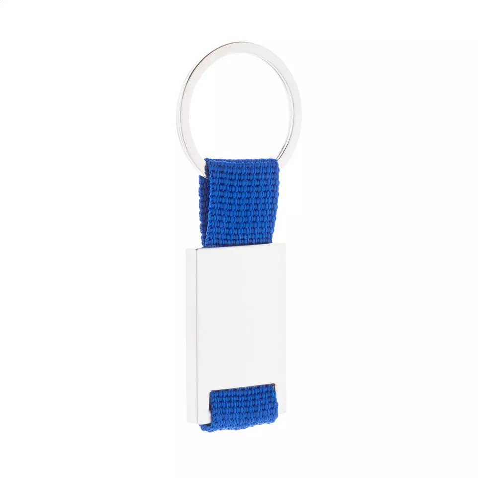 Poxil blauw zilver sleutelhanger 