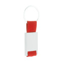 Poxil rood zilver sleutelhanger 