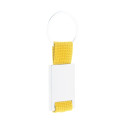 Poxil geel zilver sleutelhanger 
