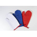 Challah blue  oven mitt 