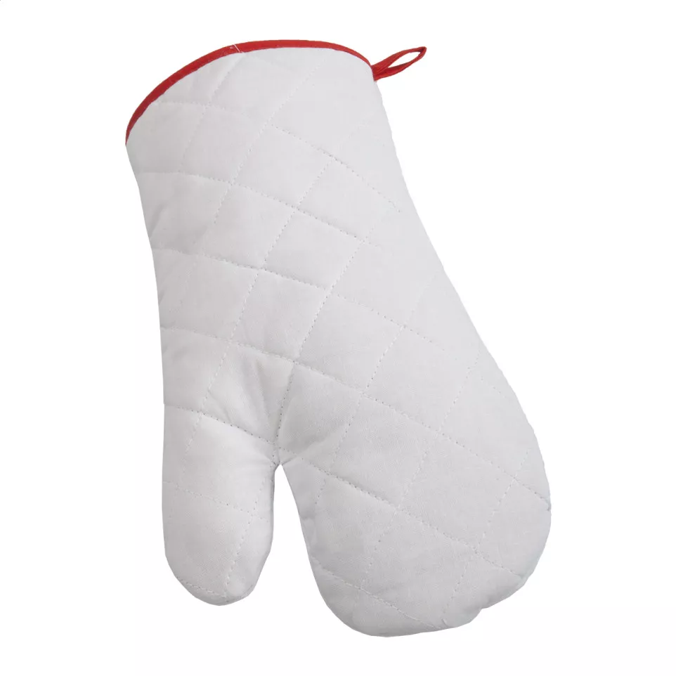 Challah blanc  gant de cuisine 