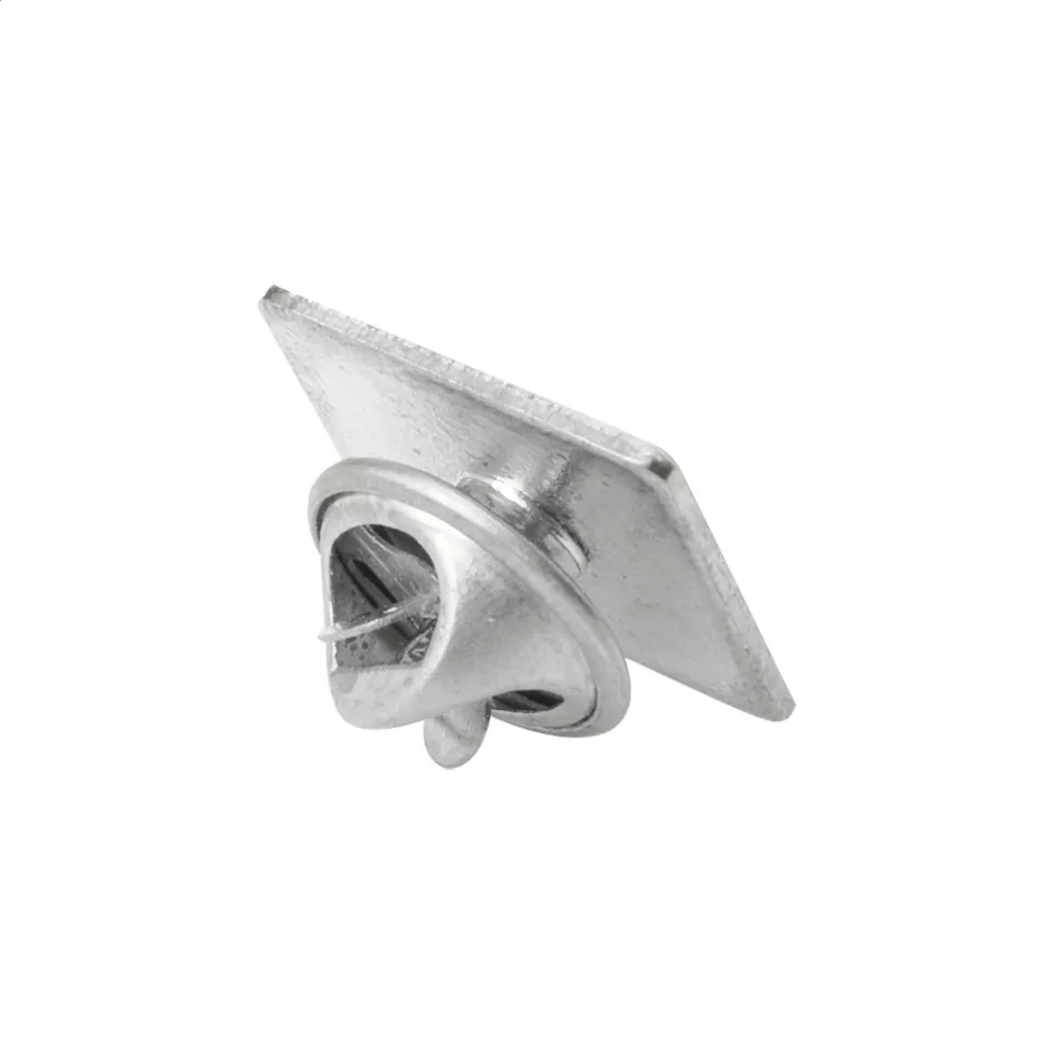 Lark zilver  metalen badge 
